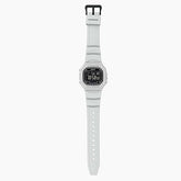 Casio Men's Watch Digital Black Dial with White Resin Band, W-218H-8BVDF